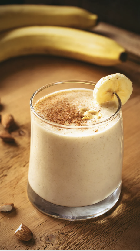 Banana-Sesame cocktail